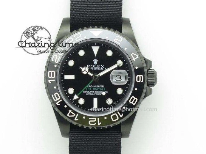 0107 Daytona 116515 Noob 1:1 Best Edition RG Black Dial On Black Leather Strap A NewStyle 3789